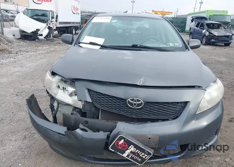 2010 Toyota Corolla Le из США, поврежденный, VIN 2T1BU4EE3AC491003